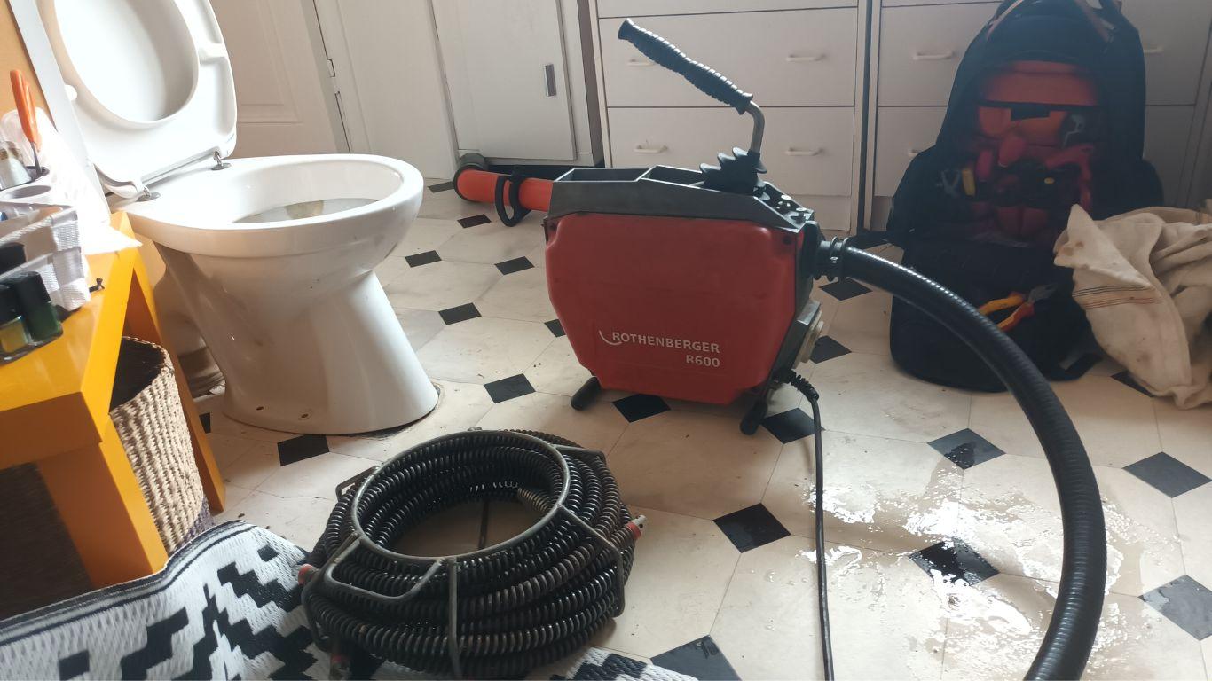 Debouchage canalisation toilette a waterloo