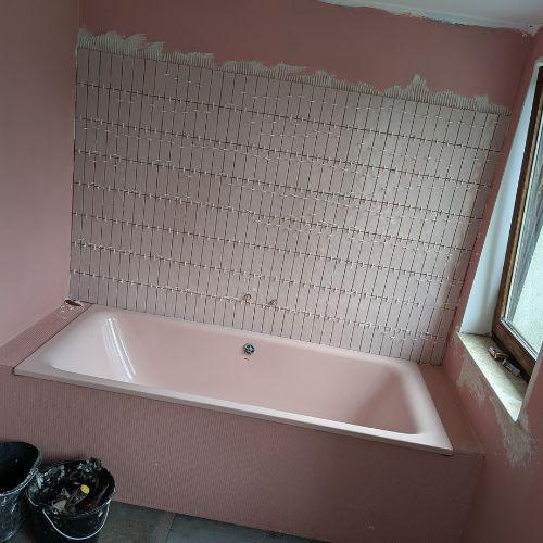 Pose carrelage salle de bain avec le plombier VDK - Devis