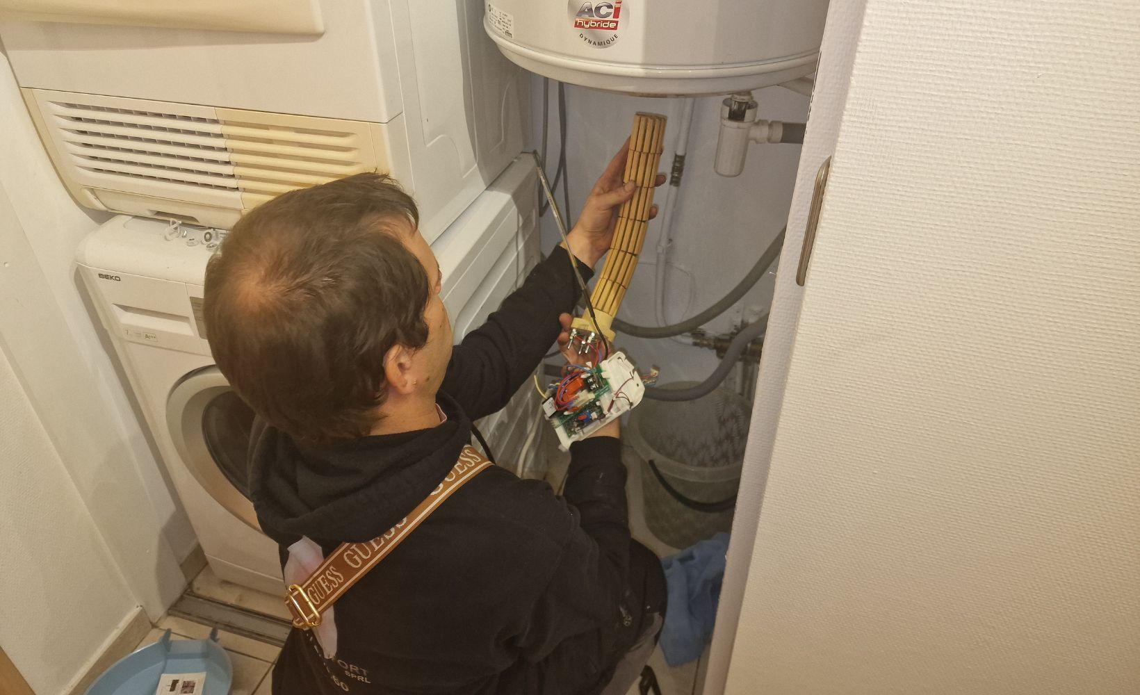 Service plomberie sanitaire uccle avec le plombier vdk