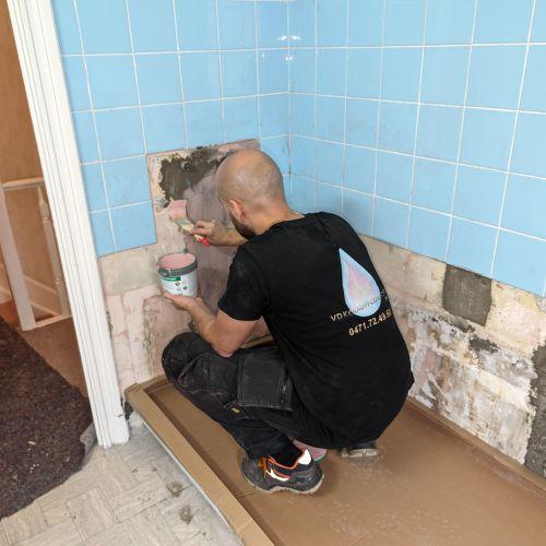 Travaux de renovation salle de bain sur anderlecht